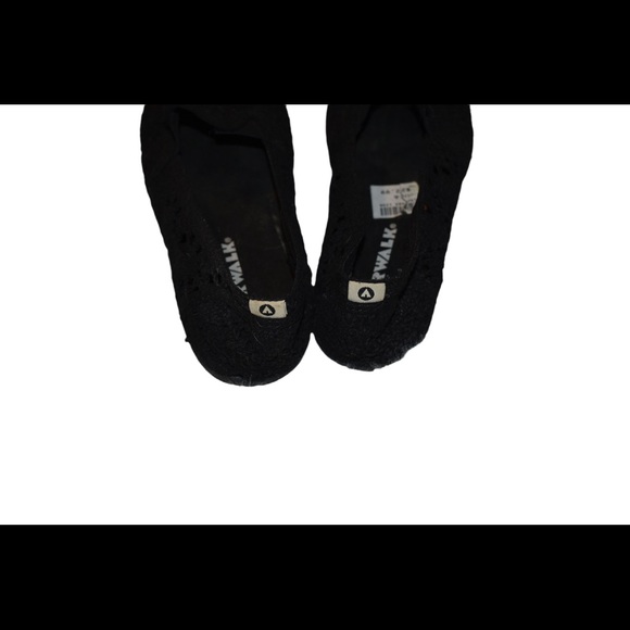 Airwalk espadrilles pre worn but in good condition black size 6 - Picture 5 of 8